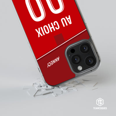 Coque foot ANNECY personnalisable - TEAMCOQUES