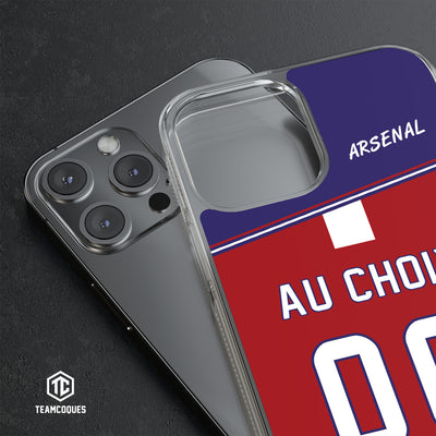 Coque foot ARSENAL personnalisable - TEAMCOQUES