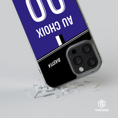 Coque foot BASTIA personnalisable - TEAMCOQUES