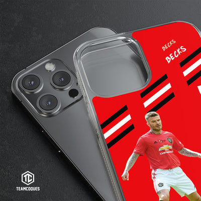 Coque joueur DAVID BECKHAM MANCHESTER UNITED - TEAMCOQUES