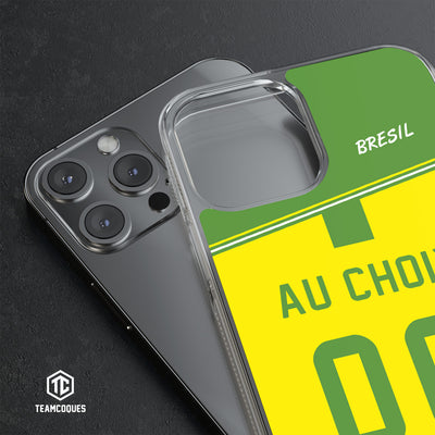 Coque foot BRESIL personnalisable - TEAMCOQUES