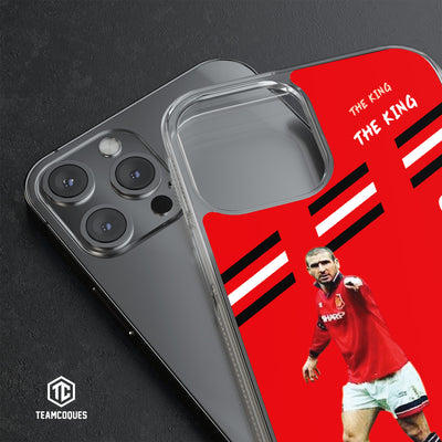 Coque joueur ERIC CANTONA MANCHESTER UNITED - TEAMCOQUES