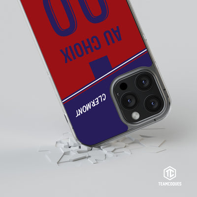 Coque foot CLERMONT personnalisable - TEAMCOQUES