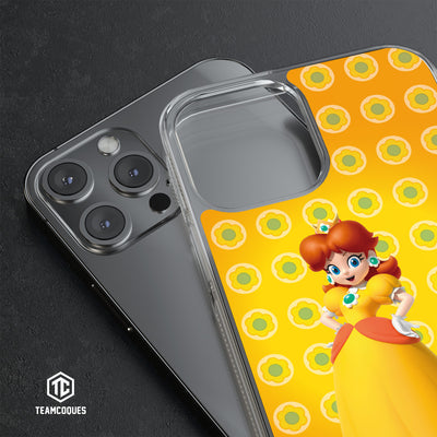 Coque design SUPER MARIO - DAISY - TEAMCOQUES