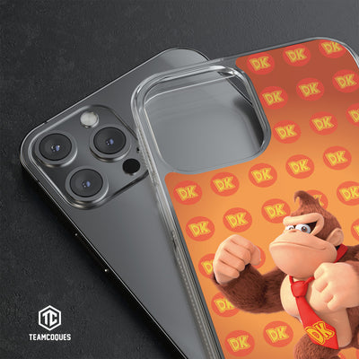 Coque design SUPER MARIO - DONKEY KONG DK - TEAMCOQUES