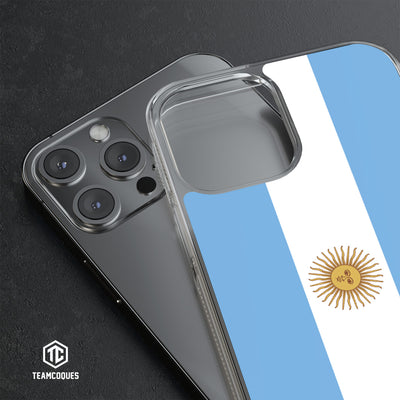 Coque drapeau ARGENTINE 1 personnalisable - TEAMCOQUES