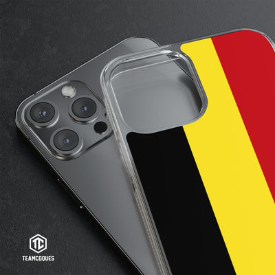 Coque drapeau BELGIQUE 1 personnalisable - TEAMCOQUES