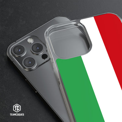 Coque drapeau ITALIE 1 personnalisable - TEAMCOQUES