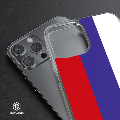 Coque drapeau RUSSIE 1 personnalisable - TEAMCOQUES