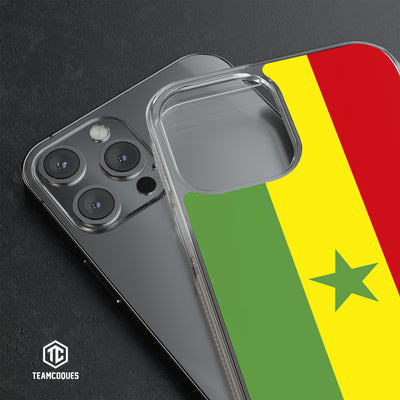 Coque drapeau SENEGAL 1 personnalisable - TEAMCOQUES