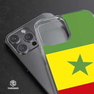 Coque drapeau SENEGAL 2 personnalisable - TEAMCOQUES