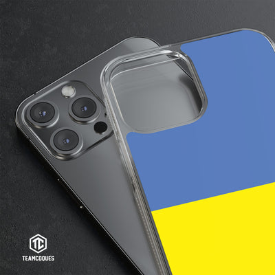 Coque drapeau UKRAINE personnalisable - TEAMCOQUES