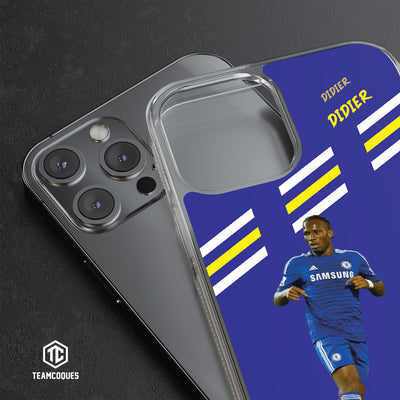 Coque joueur DIDIER DROGBA CHELSEA - TEAMCOQUES
