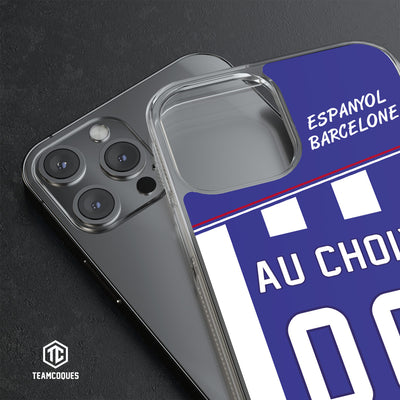 Coque foot ESPANYOL BARCELONE personnalisable - TEAMCOQUES
