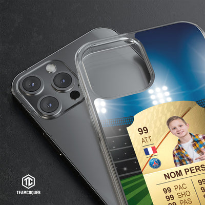 Coque design CARTE FIFA FUT 01 personnalisable - TEAMCOQUES