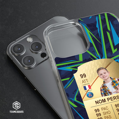 Coque design CARTE FIFA FUT 02 personnalisable - TEAMCOQUES