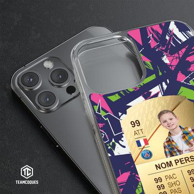 Coque design CARTE FIFA FUT 03 personnalisable - TEAMCOQUES
