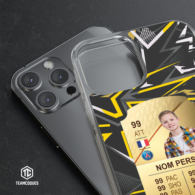 Coque design CARTE FIFA FUT 07 personnalisable - TEAMCOQUES