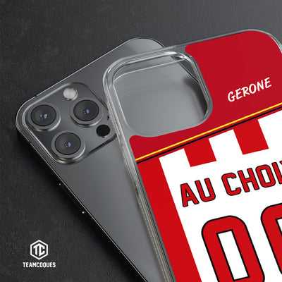 Coque foot GERONE personnalisable - TEAMCOQUES