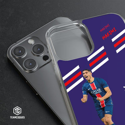 Coque joueur ACHRAF HAKIMI PARIS - TEAMCOQUES