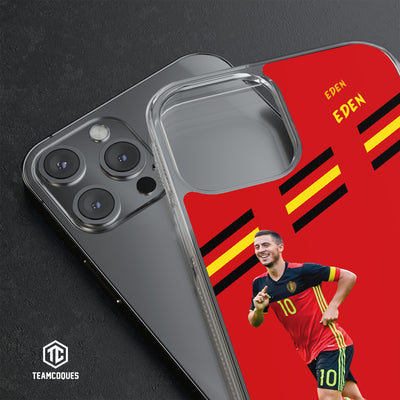 Coque joueur EDEN HAZARD BELGIQUE - TEAMCOQUES
