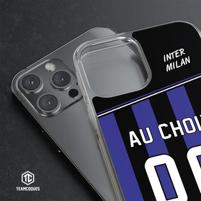 Coque foot INTER MILAN personnalisable - TEAMCOQUES