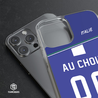 Coque foot ITALIE personnalisable - TEAMCOQUES