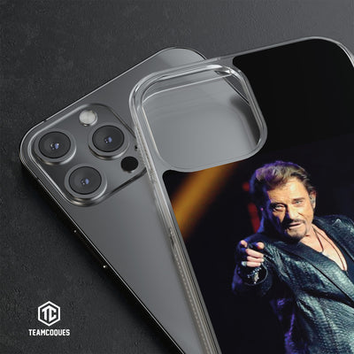 Coque design JOHNNY HALLYDAY 1 - TEAMCOQUES