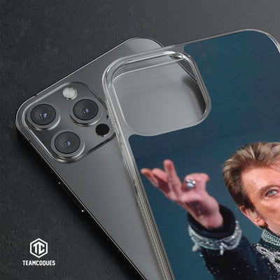 Coque design JOHNNY HALLYDAY 9 - TEAMCOQUES