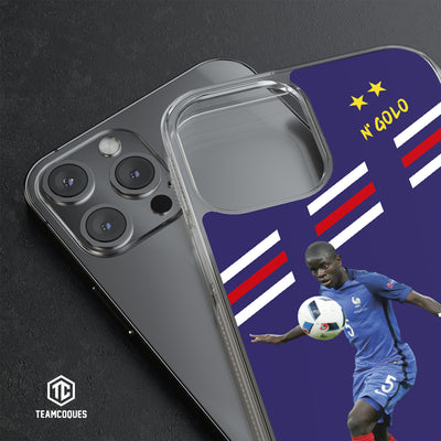 Coque joueur N'GOLO KANTÉ EQUIPE DE FRANCE EDF - TEAMCOQUES