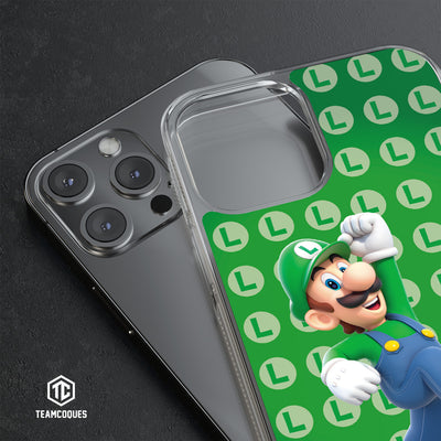 Coque design SUPER MARIO - LUIGI - TEAMCOQUES