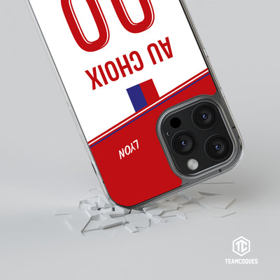 Coque foot LYON OL personnalisable - TEAMCOQUES