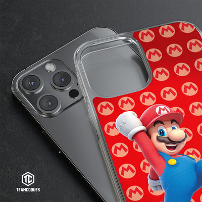 Coque design SUPER MARIO - MARIO - TEAMCOQUES