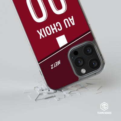 Coque foot METZ personnalisable - TEAMCOQUES