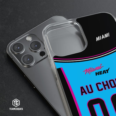 Coque basket NBA MIAMI HEAT personnalisable - TEAMCOQUES