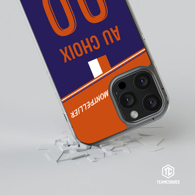 Coque foot MONTPELLIER MHSC personnalisable - TEAMCOQUES