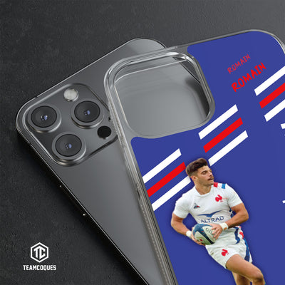 Coque joueur ROMAIN NTAMACK XV FRANCE - TEAMCOQUES