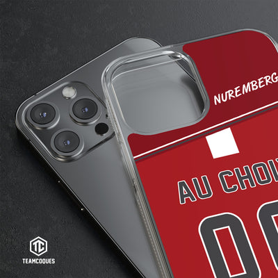 Coque foot NUREMBERG personnalisable - TEAMCOQUES