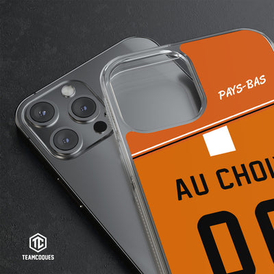 Coque foot PAYS-BAS personnalisable - TEAMCOQUES