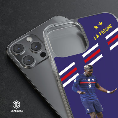 Coque joueur PAUL POGBA EQUIPE DE FRANCE EDF - TEAMCOQUES