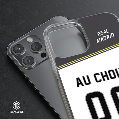 Coque foot REAL MADRID personnalisable - TEAMCOQUES