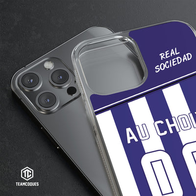 Coque foot REAL SOCIEDAD personnalisable - TEAMCOQUES