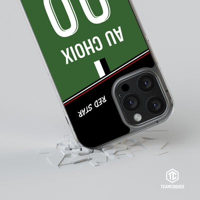 Coque foot RED STAR personnalisable - TEAMCOQUES