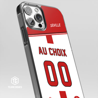 Coque foot SEVILLE personnalisable - TEAMCOQUES