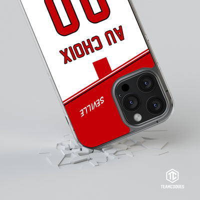 Coque foot SEVILLE personnalisable - TEAMCOQUES