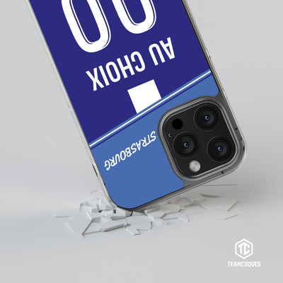 Coque foot STRASBOURG personnalisable - TEAMCOQUES