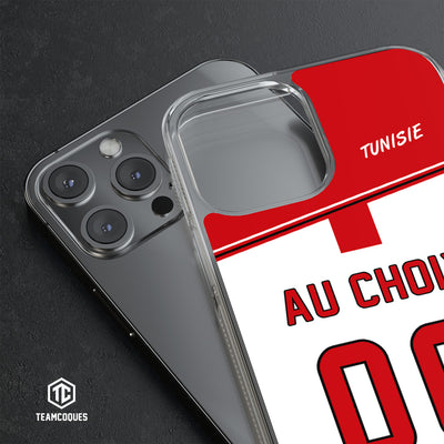 Coque foot TUNISIE personnalisable - TEAMCOQUES