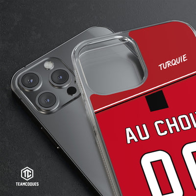 Coque foot TURQUIE personnalisable - TEAMCOQUES