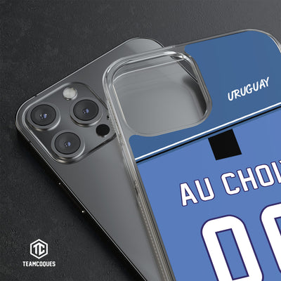 Coque foot URUGUAY personnalisable - TEAMCOQUES