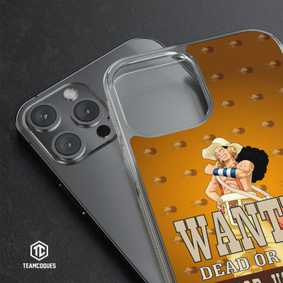 Coque design ONE PIECE - USOPP PIPO - TEAMCOQUES